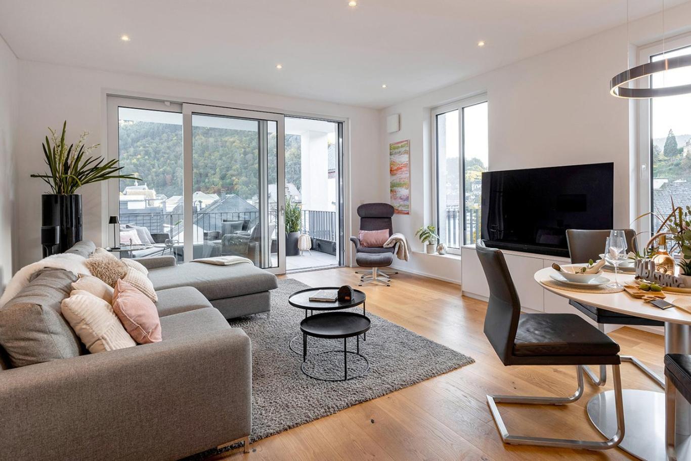 Neu Moselroyal Luxus 2-4 Pers Design Klima Apartman Traben-Trarbach Kültér fotó