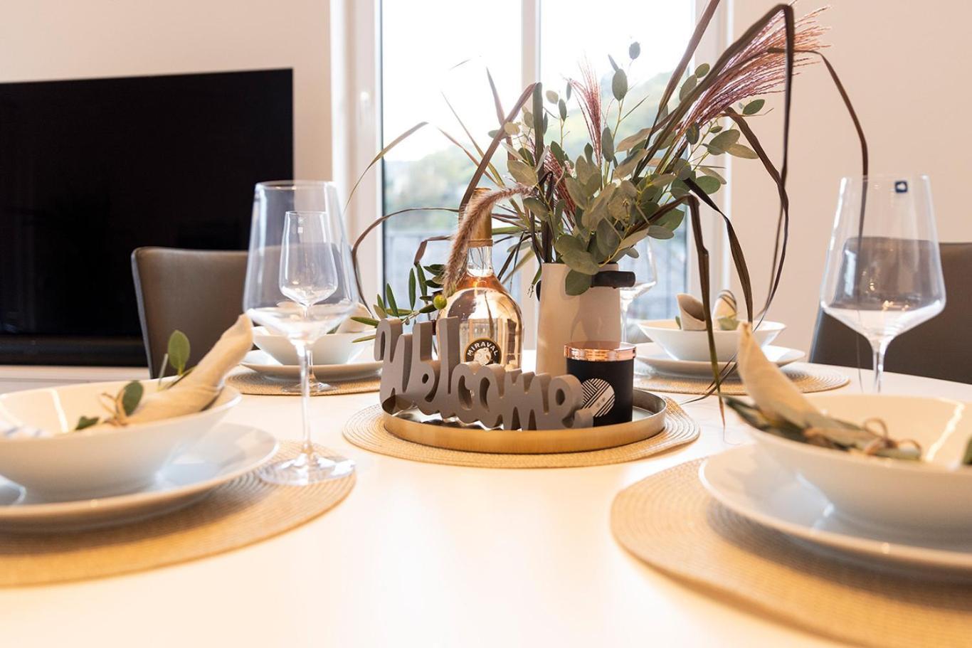Neu Moselroyal Luxus 2-4 Pers Design Klima Apartman Traben-Trarbach Kültér fotó
