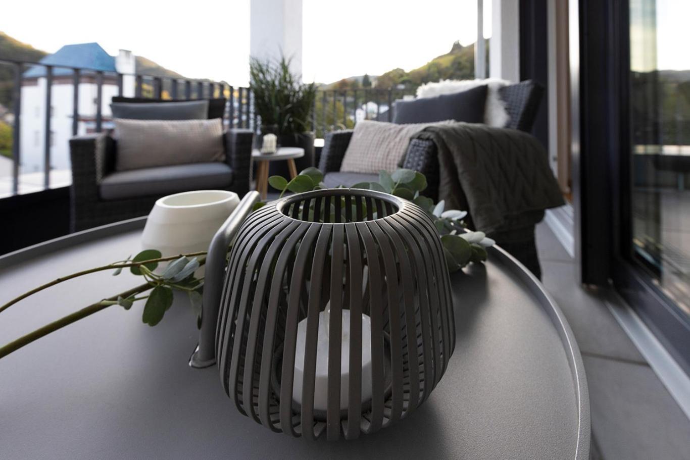 Neu Moselroyal Luxus 2-4 Pers Design Klima Apartman Traben-Trarbach Kültér fotó