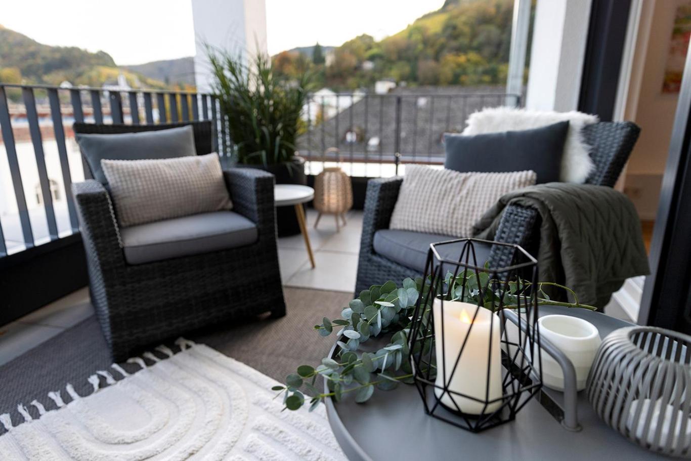 Neu Moselroyal Luxus 2-4 Pers Design Klima Apartman Traben-Trarbach Kültér fotó